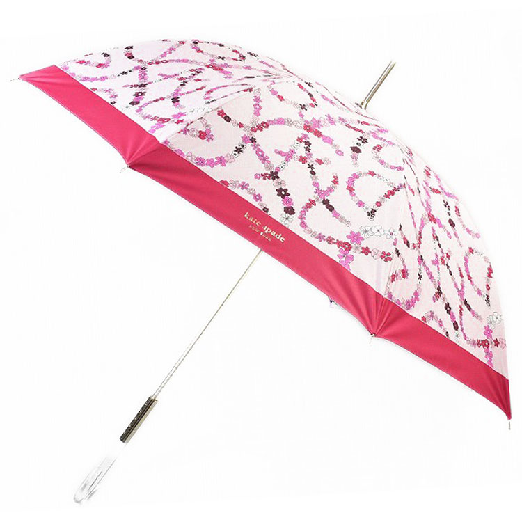 【ケイトスペード】未使用級✨晴れ雨兼用 ドット遮光 フラワーカッティング  軽量 ケイトスペード】未使用級✨晴れ雨兼用 ドット遮光 フラワー