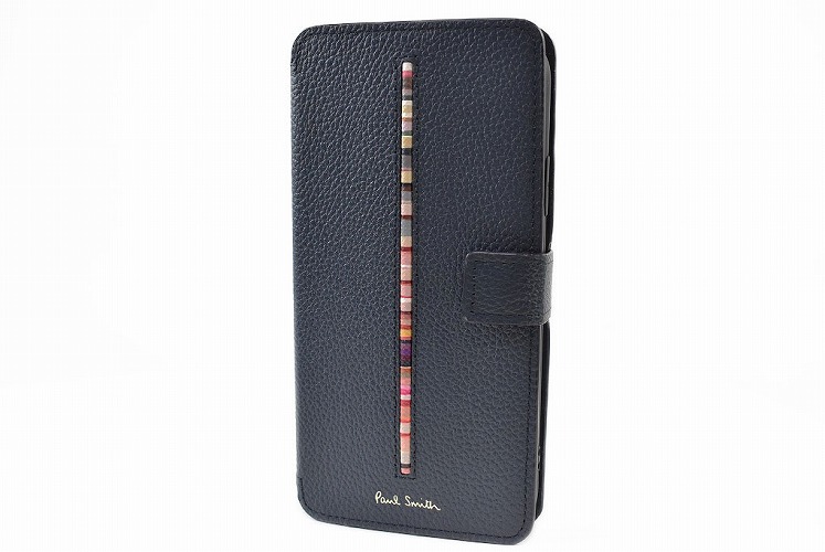 【激安大特価!】 1点限定☆新品☆箱付 ポールスミス 人気花柄デザイン スマホケース 紺 - モバイルケース/カバー