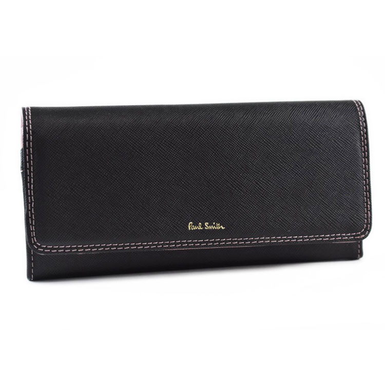 ★新品未使用★PSポールスミス　長財布　二つ折り　ブラック 15-q4143_1.jpg