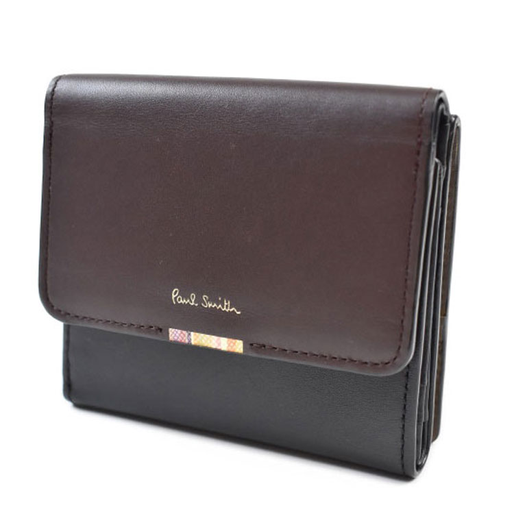 楽天市場】ポールスミス ミニ財布 三つ折り 財布 がま口