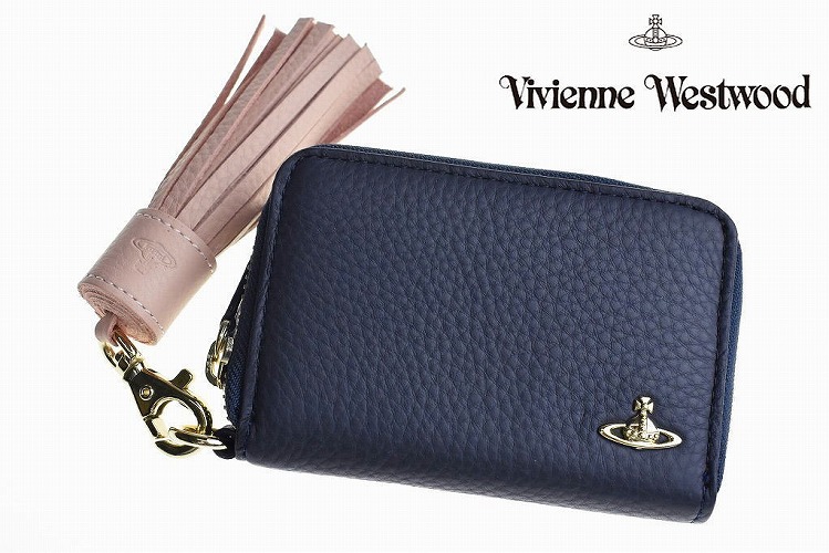 楽天市場 ヴィヴィアン ウエストウッド コインケース カードケース 財布 レディース ブランド Vivienne Westwood Tassel2 ラウンドファスナー 小銭入れ 箱無 ネイビー 女性 婦人 本革 あす楽 Selectshop Season