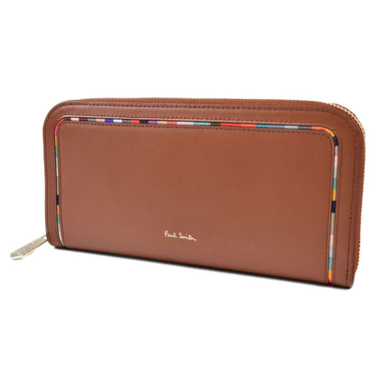 Paul Smith ブラウンレザー長財布 箱付き Amazon | [ポールスミス] 長財布 財布 ラウンドファスナー