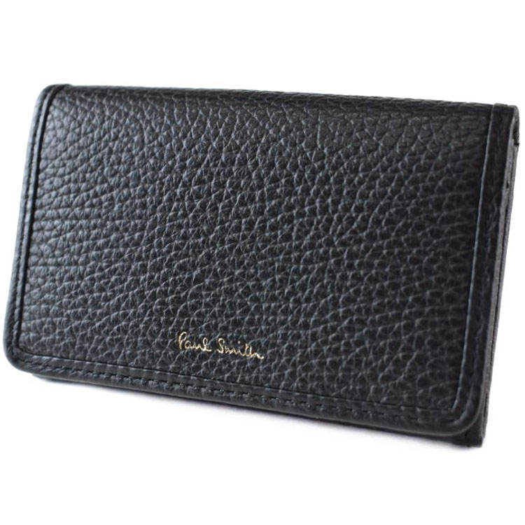再お値下げ✨格安✨定価20,000円超✨新品未使用Paul Smith 黒名刺入 2025年のクリスマス Paul Smith 名刺入れ 初代オールドレザー