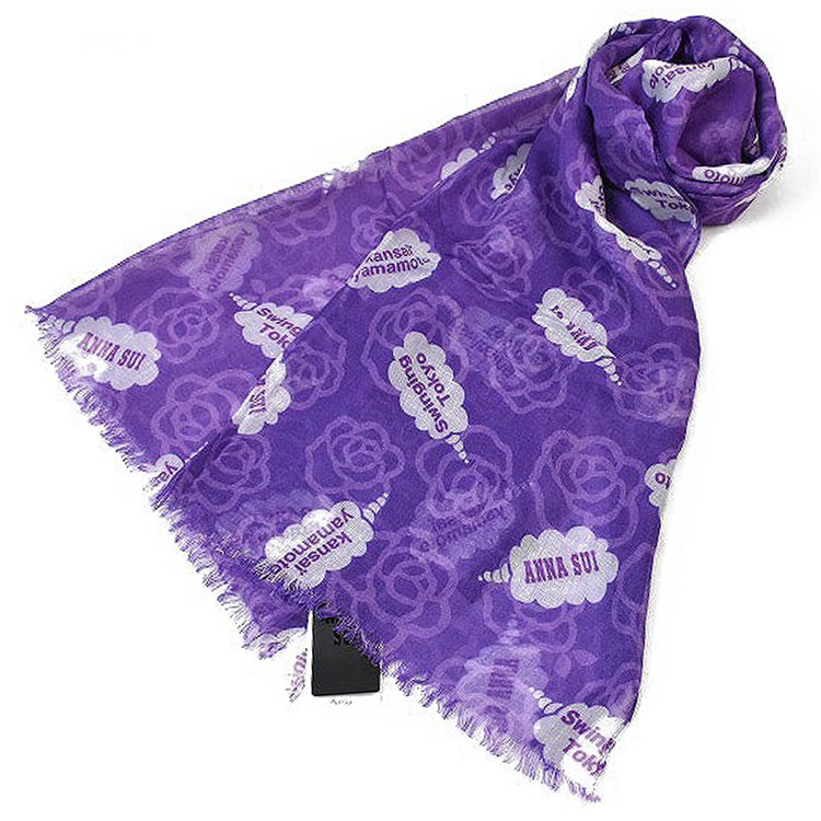 ANNA SUI×kansai yamamoto トップス 希少 レア 楽天市場】アナスイ 薄手 ストール レディース ブランド ANNA