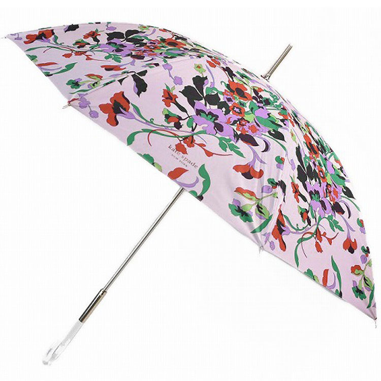 kate spade ケイトスペード 長傘 雨傘 ロゴ フラワー ワイン kate spade ケイトスペード 長傘 雨傘 ロゴ フラワー ワイン
