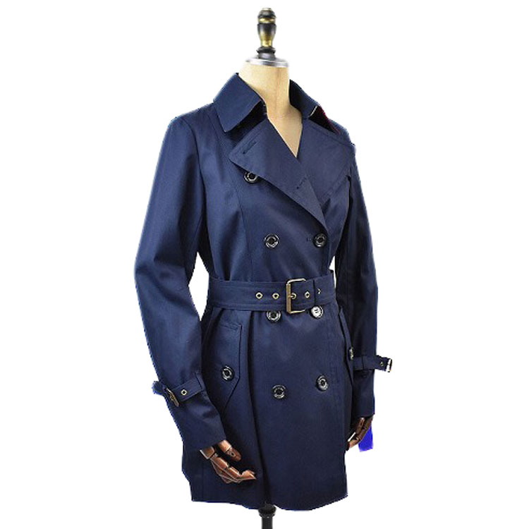 ブルーレーベル クレストブリッジ ライナー付 トレンチコート ミドル コート レディース ブランド BLUELABEL CRESTBRIDGE 紺 ネイビー 春 秋 冬 36 サイズ 女性 婦人 通勤 通学 就活 ビジネス オフィス リクルート 入学式 卒業式 x1x
