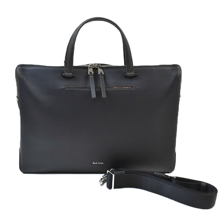 極美品　A4可　ポールスミス　トートバッグ　レザー　黒　ビジネス　通勤　本革 Amazon | [ポールスミス] トートバッグ ビジネスバッグ メンズ