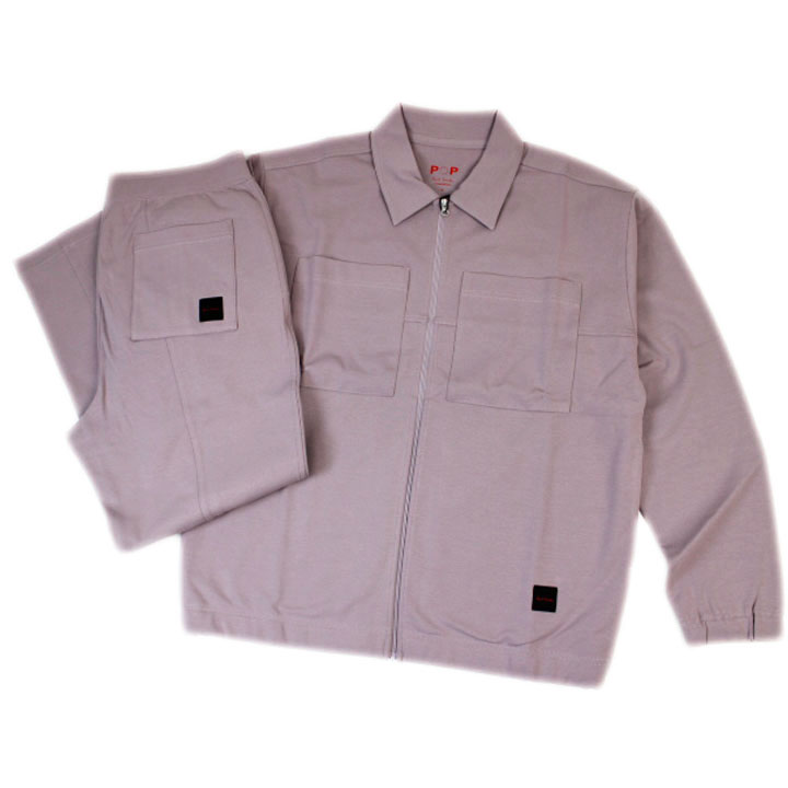 極点スミス POP 御部屋御召しもの メンズ ブランド名 Paul Smith POP 待ち合い室御召しもの LOUNGEWEAR 透け透け 上下 仕かける 綿混 綿織物組み合わせる ジップアップブルゾン M L LL パープル 長袖 ロングズボン下 伸ばすこと 流汗 春 秋 冬 御部屋御召しもの 御部屋着 パジャマ 差し上げ物 新品