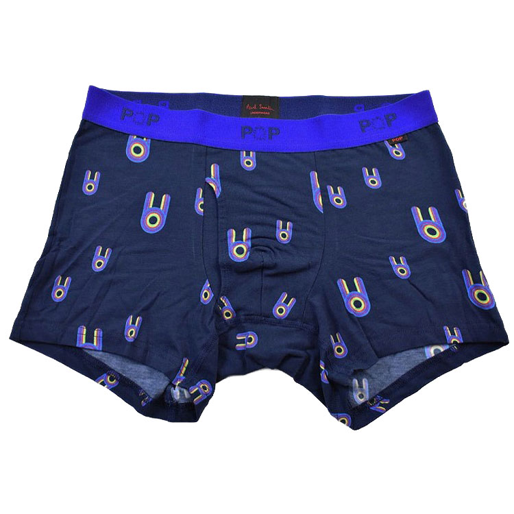 ポールスミス　新品　メンズ　ボクサーパンツ(ハート/ネイビーL) Hands Heart