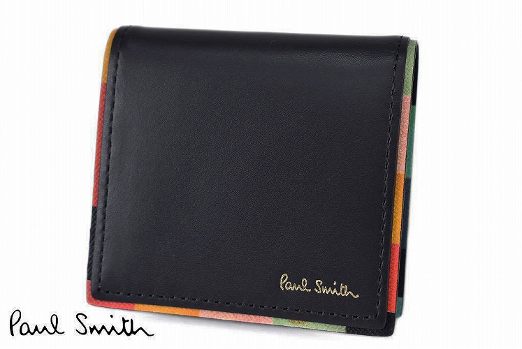 ポールスミス コインケース 財布 メンズ ブランド Paul Smith アーティストストライプポップ フラップ 専用箱付 黒 ブラック 男性 紳士 本革 Psc511 あす楽 プレゼント ギフト おしゃれ 新品 Paul 多少の皺やコキズがあることがご Painandsleepcenter Com