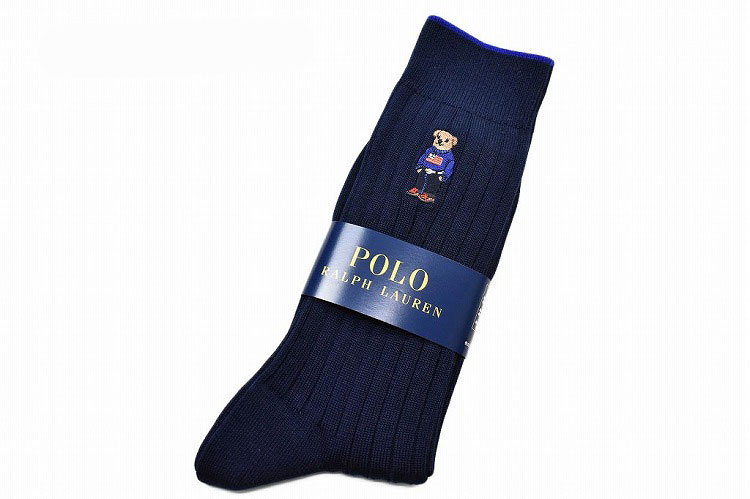 楽天市場 ポロ ラルフローレン 靴下 1足 メンズ ブランド Polo Ralph Lauren ネイビー 紺 ポロベア リブ ソックス 25 27 Cm 日本製 男性 紳士 カジュアル ビジネス おしゃれ あす楽 Selectshop Season