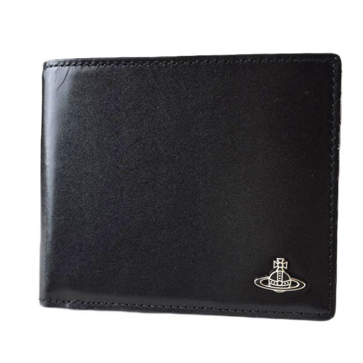 新品☆ヴィヴィアンウエストウッド☆インサイドカラーメンズ２つ折り財布☆ネイビー紺 Vivienne Westwood - 現行品 ヴィヴィアンウエストウッド