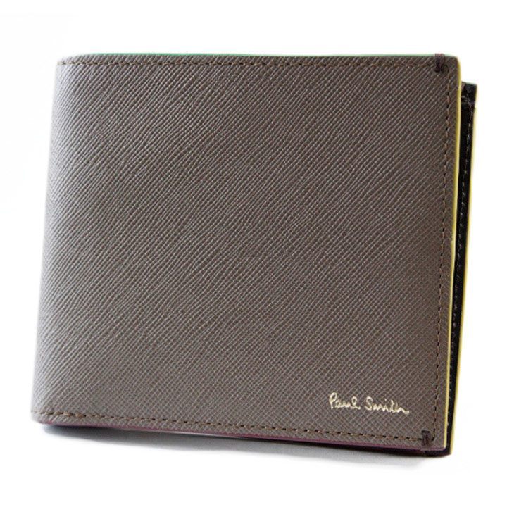 Paul Smith 二つ折り財布　カラードエッジ　ブラック　新品未使用品　完売 楽天市場】ポールスミス 二つ折り 財布 メンズ ブランド Paul