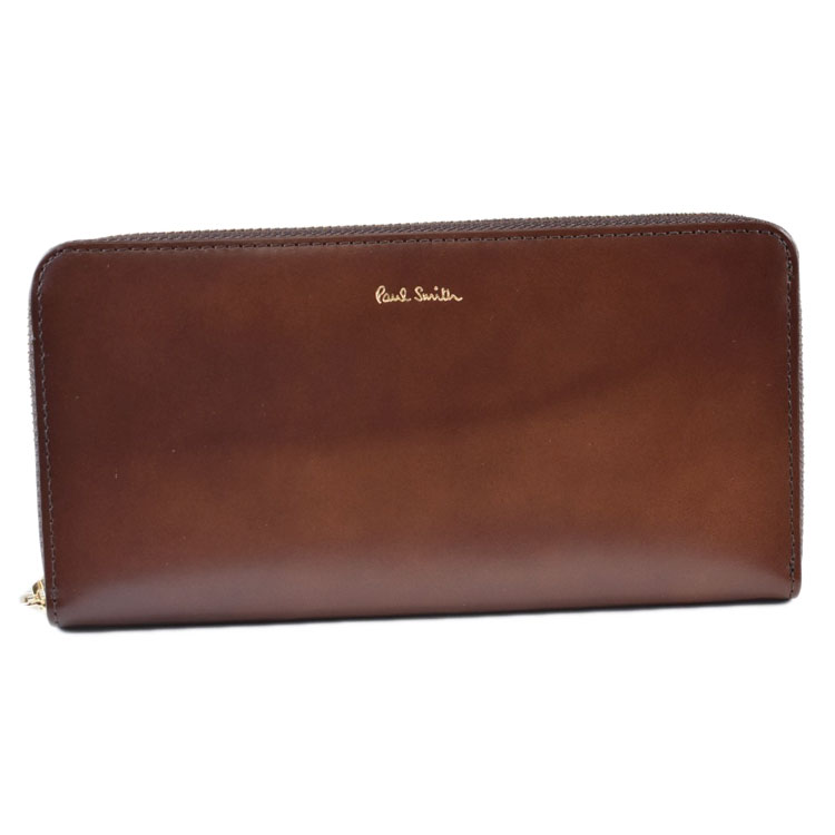 江上 貴宗様★ 新品★ポールスミス★レザーリュクスシャインラウンドジップ長財布黒 江上 貴宗様☆ 新品☆ポールスミス☆レザーリュクスシャイン