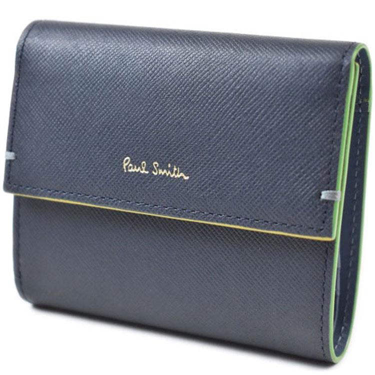 新品 ポールスミス 財布 本革 コンパクト 二つ折り財布 緑 定価28600円 楽天市場】ポールスミス 二つ折り 財布 ミニ財布 L字 ファスナー