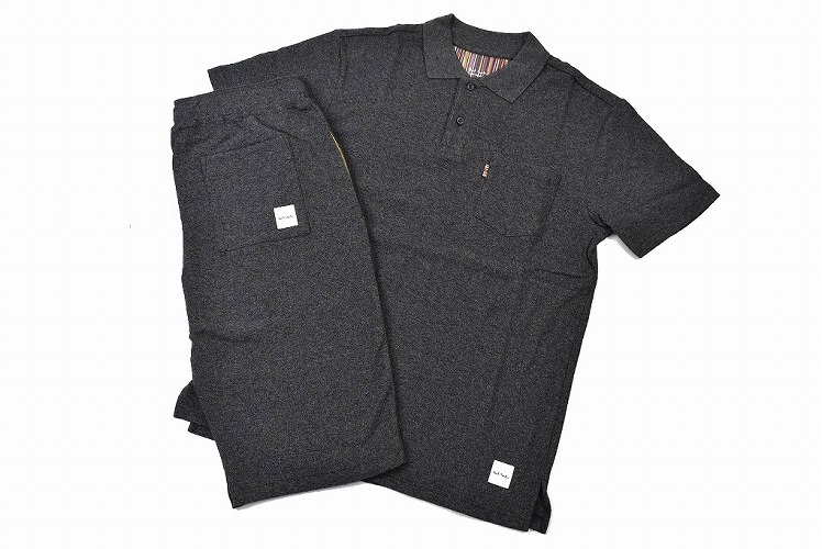 ポールスミス ルームウェア 春夏 セットアップ マルチストライプ Loungewear 梨地 Paul Smith 上下 パジャマ セット ブランド メンズ