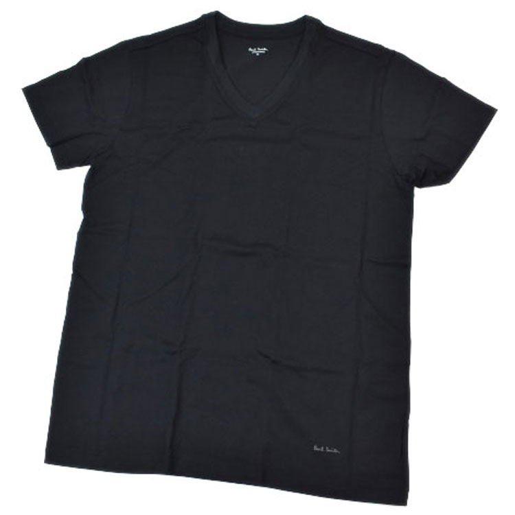 すぐ届く【Paul Smith】Vネック リブ半袖カットソー \tコットン すぐ届く【Paul Smith】Vネック リブ半袖カットソー 	コットン