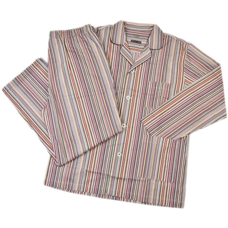 ポールスミス　パジャマ　ストライプ　メンズ　ステテコ