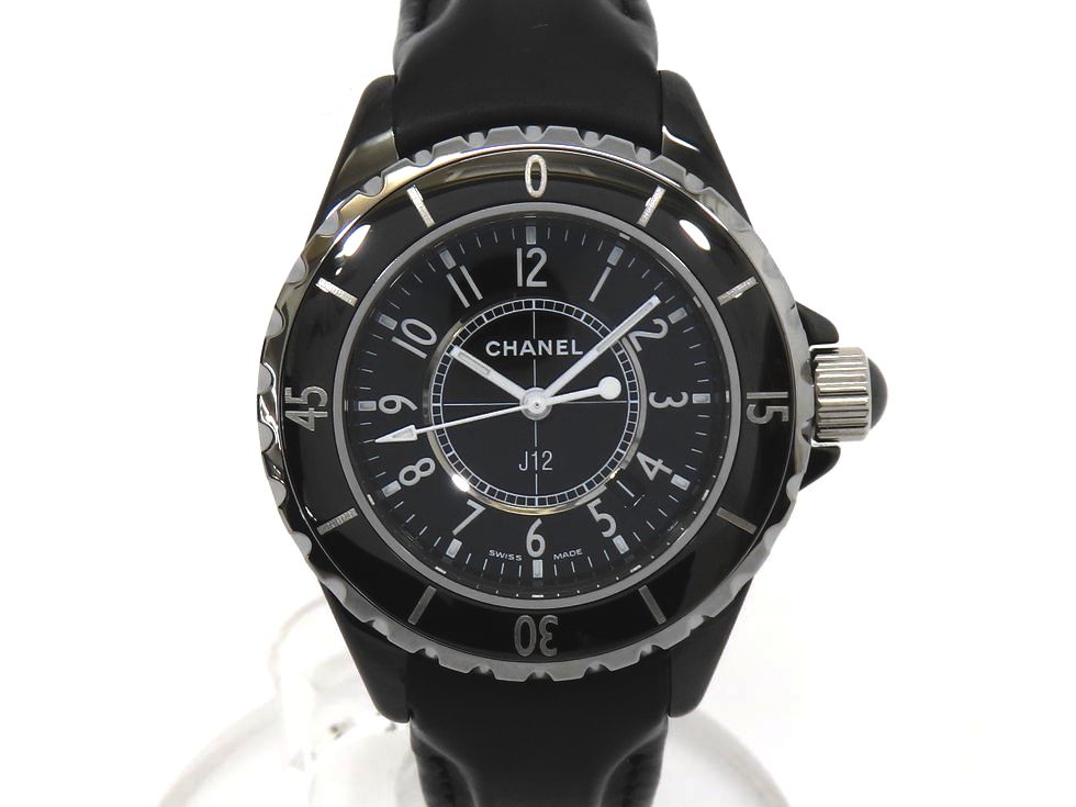 楽天市場】【ウォッチ】CHANEL シャネル J12 ブラック 黒 33mm