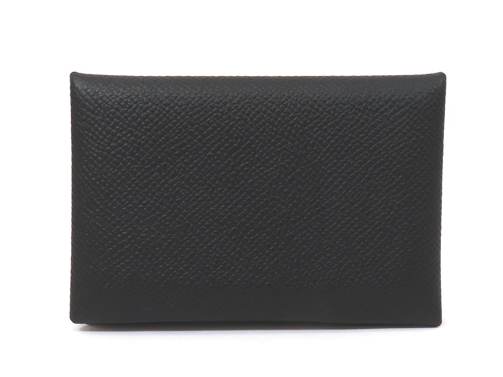 エルメス ヴォ―エプソン SV金具 黒いこと系 Z刻 カルヴィ コインケース 【池袋店】【中古】