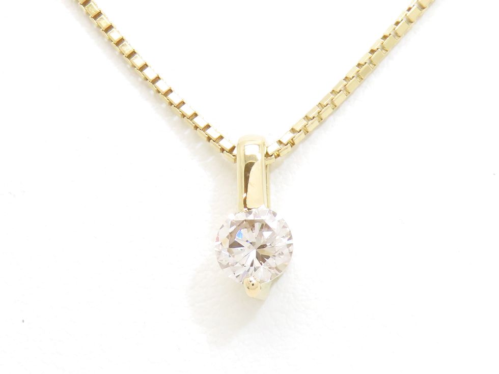 K18YG ダイヤモンド0.40ct ネックレス【池袋店】【中古】｜質 セキネ