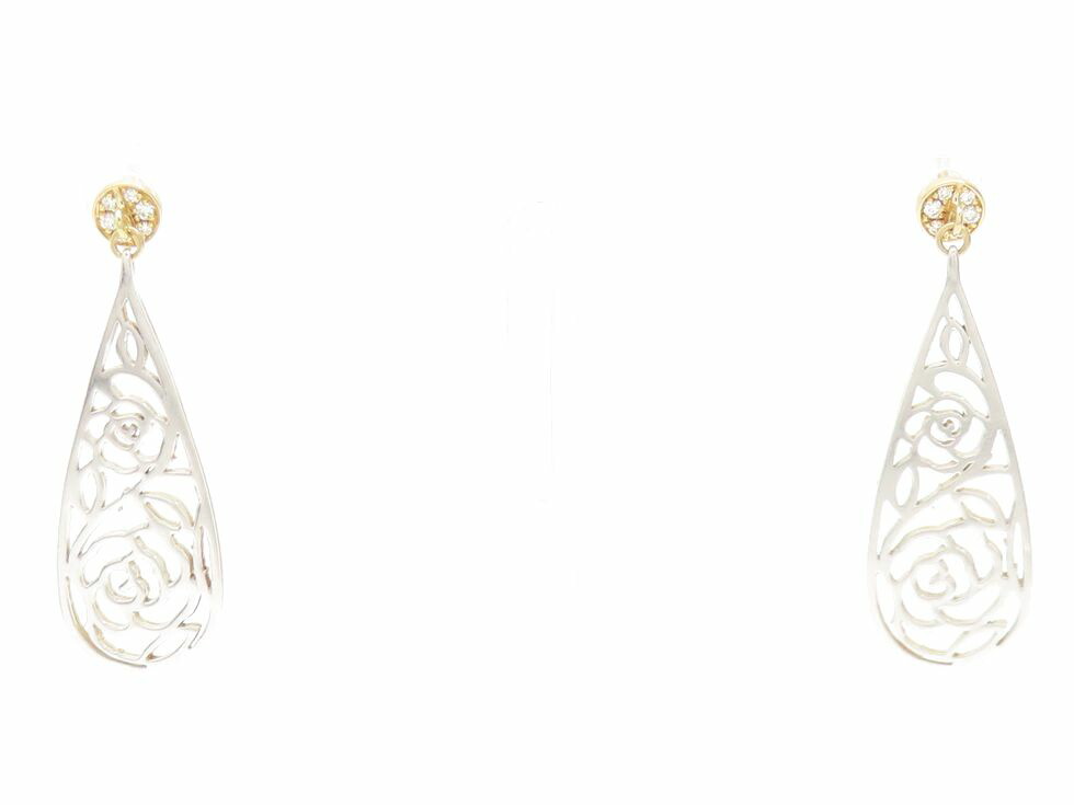 楽天市場】ヴァンドーム青山 ダイヤモンド クロス ピアス プラチナ