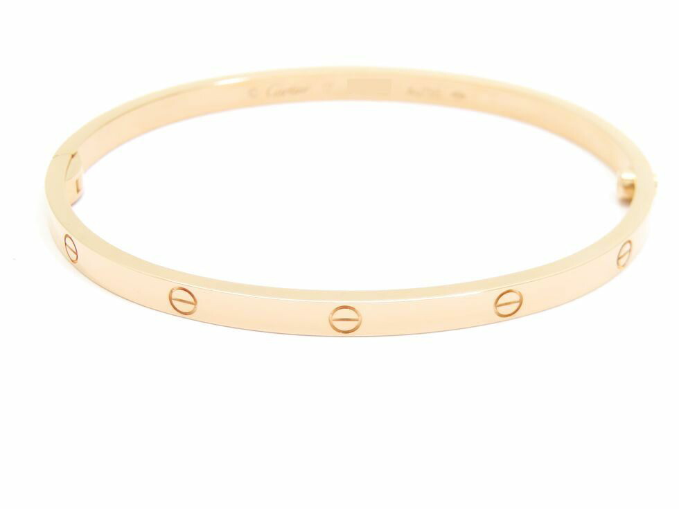 楽天市場】カルティエ B6035616 K18PG ラブブレス #16 ブレスレット