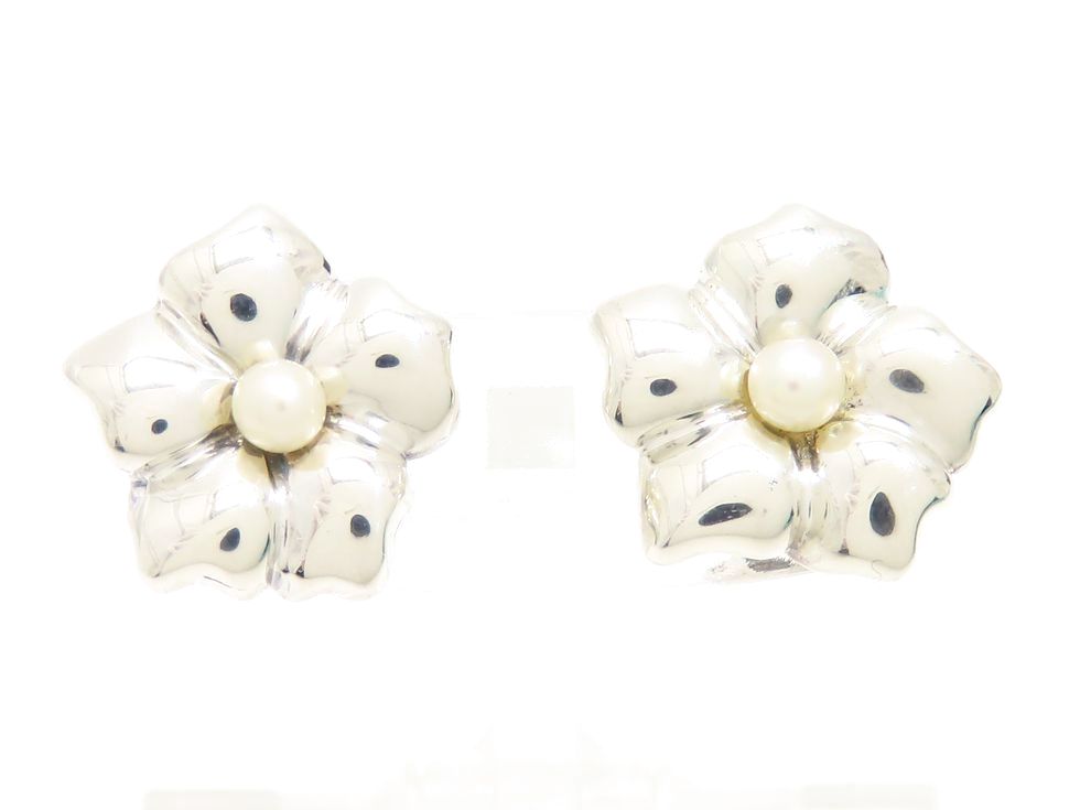 ティファニー　ホワイトパール チェーン付きピアス(片耳用) ティファニー ホワイトパール チェーン付きピアス(片耳用) Tiffany