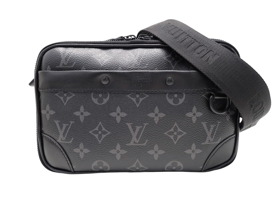 Louis Vuitton メッセンジャーバッグ グレー サテライト ルイヴィトン/ショルダーバッグ/サテライトアルファ