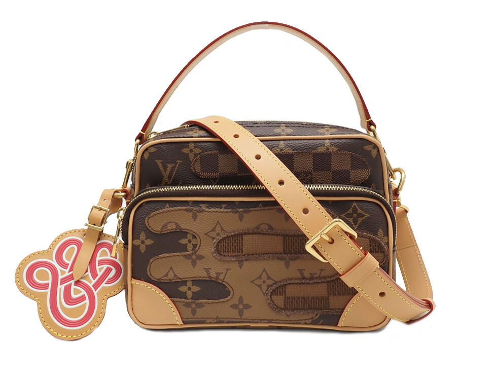 ルイ・ヴィトン M26068 モノグラム・ランドスケープ LV×NIGO ナイル 2WAY御徒面子【新宿店】【中古】【新着】