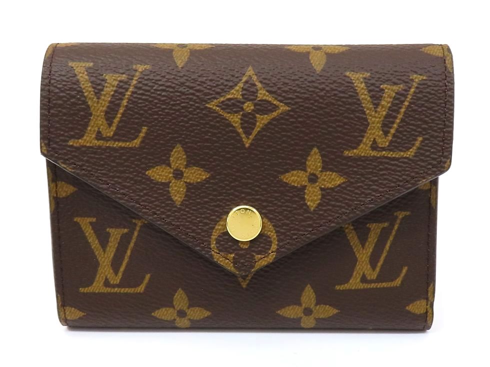 即日発送！ Ｍ41938 モノグラム 三つ折り財布 ダークブラウン/ピンク 楽天市場】ルイヴィトン LOUIS VUITTON 財布 三つ折り