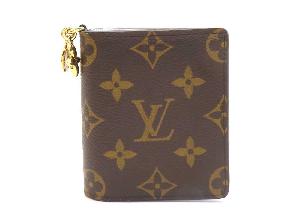 ✨極美品✨ ルイヴィトン ポケットウォレット・LV チャーム アズールブルー 楽天市場】ルイヴィトン 財布 ポケットウォレット LVチャーム