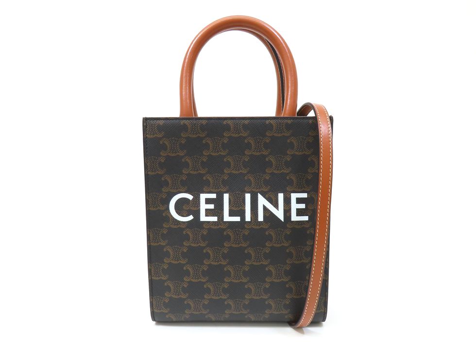 CELINE セリーヌ ミニバーティカル トリオンフ ショルダーバッグ 楽天市場】CELINE セリーヌ MINI CLAUDEIN TRIOMPHE トリオンフ