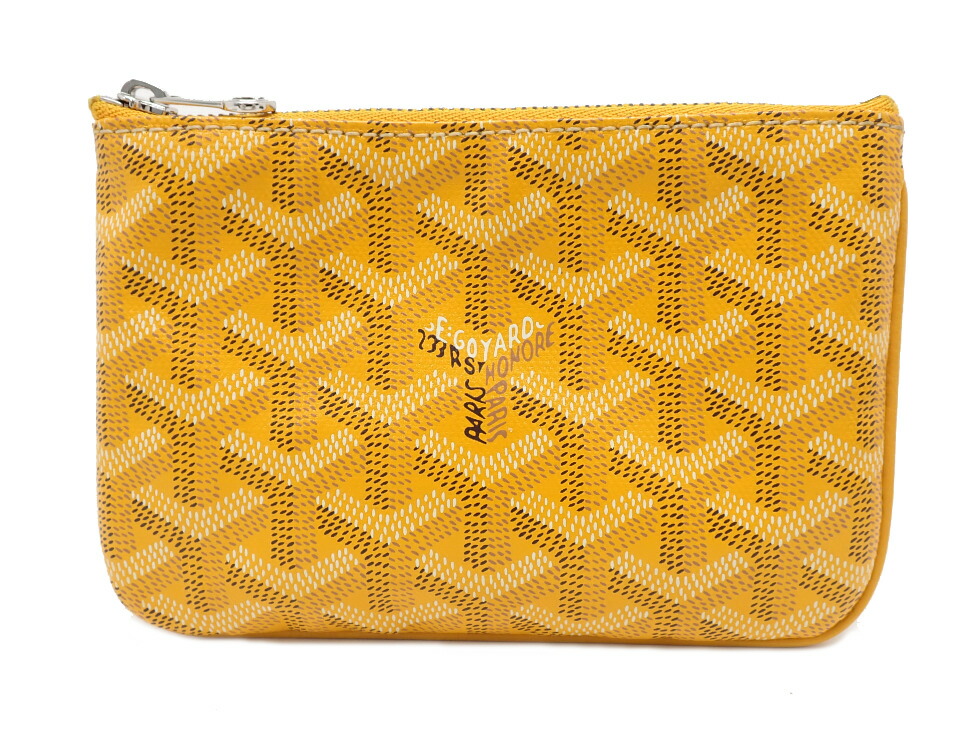 mini★GOYARD ゴヤール セナ ミニ ポーチ 小物入れ 新品未使用 極美品 GOYARD ゴヤール ポーチ セナ ミニ SENAT2MINTY09CL09P