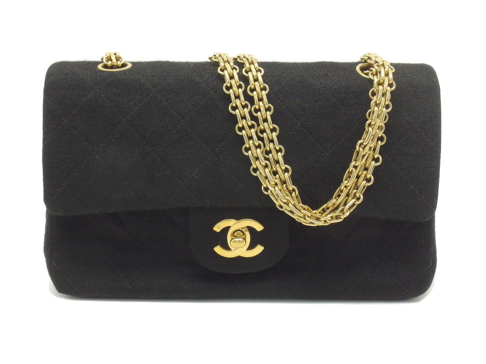 最終価格✨ CHANEL シャネル マトラッセ ショルダー コットンジャージ CHANEL マトラッセ コットンジャージ チェーン ショルダーバッグ