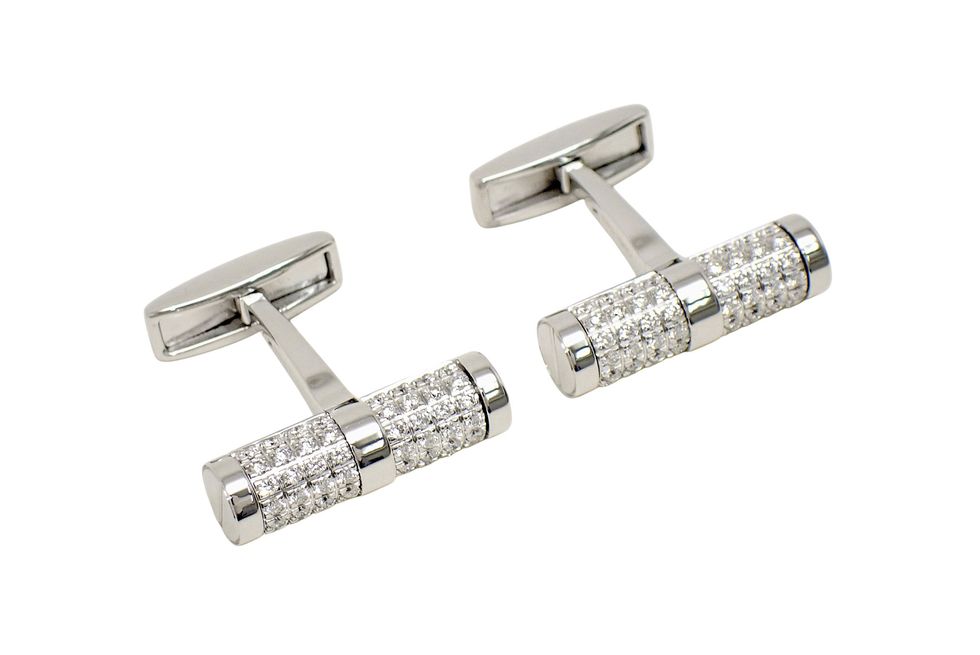 楽天市場】ブルガリ カフス カフリンクス K18YG パヴェダイヤ ブルガリ