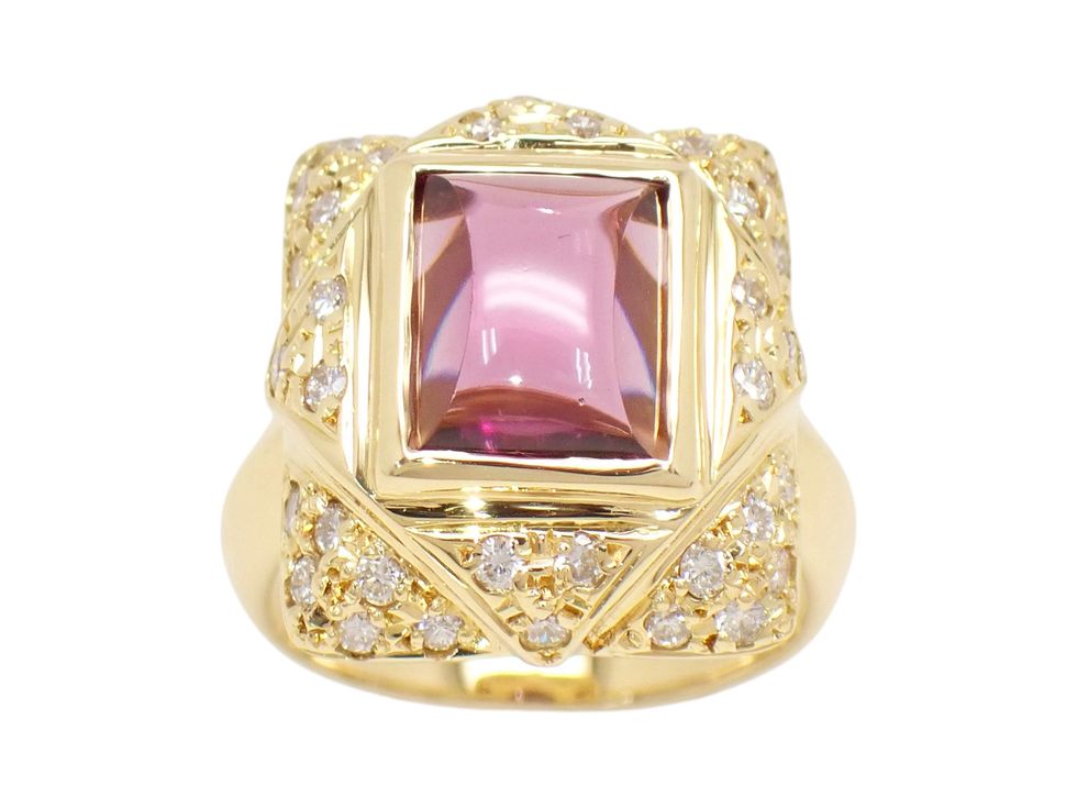 ガーネット☆ ページ 楽天市場】MAGERIT（マジェリット） リング ガーネット 17号 18金