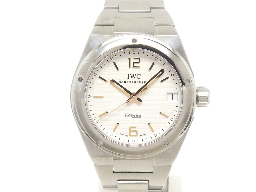 IWC IW451503 インヂュニア・ミッドサイズ SS 自動巻き ボーイズ 時計 【新宿店】【中古】【新着】