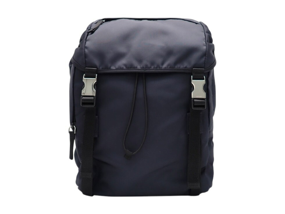 プラダ 2VZ062 ナイロン ネイビー バックパック【新宿店】【中古】【新着】｜質 セキネ