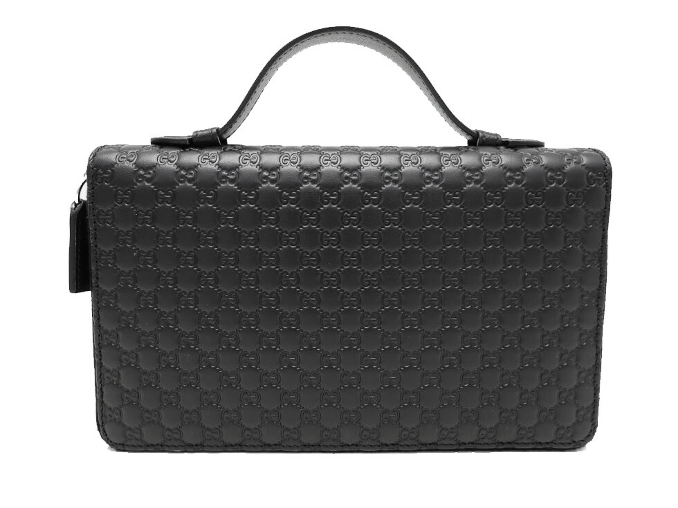 極美✨グッチ 長財布 オーガナイザー トラベルケース GGマイクロシマ ブラック 楽天市場】グッチ 財布 メンズ マイクログッチシマ トラベル