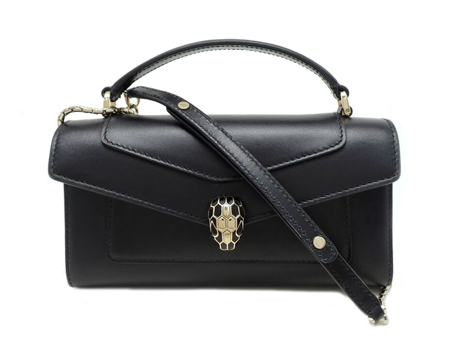 極美品✨ BVLGARI ハラコ セルペンティ スカリエ 2way ハンドバッグ 極美品✨ BVLGARI Serpenti 2way ハンドバッグ