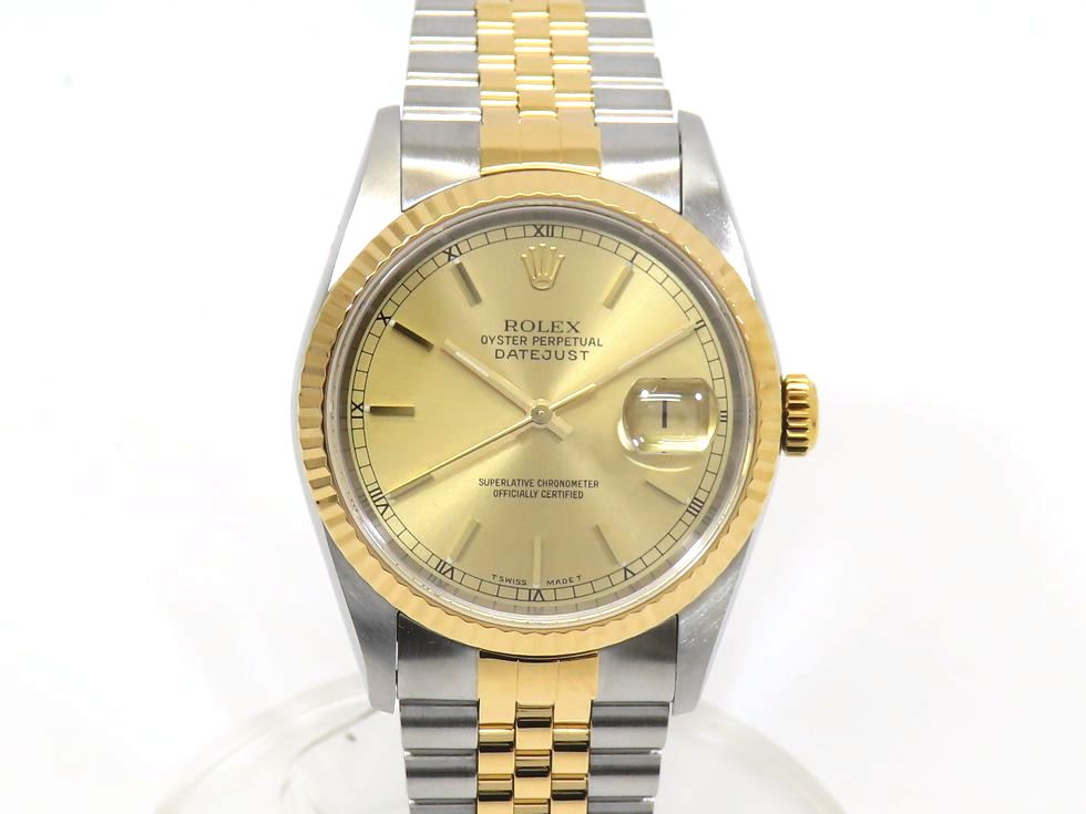 小物 ACRONYM HG1-AK ロレックス/デイトジャスト/X番/グレー ローマンダイヤル/箱・保証書付