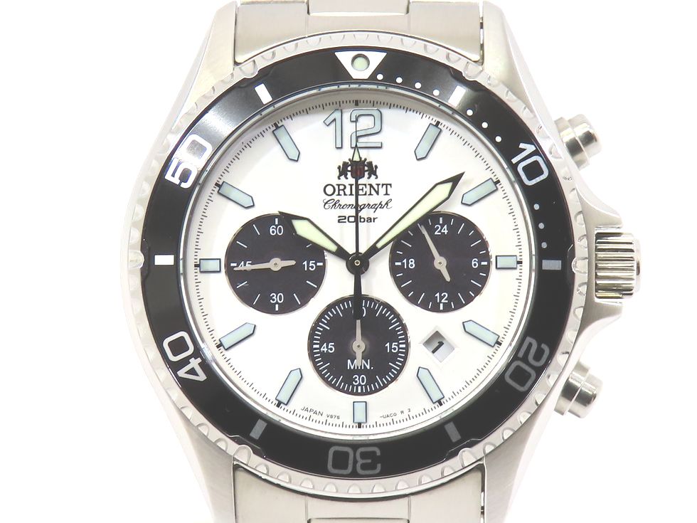 美品 ORIENT 自動巻き デイデイト ET07-C1-C ORIENT イコー質店 オリエント ET07 デイデイト メンズ ET07-C1