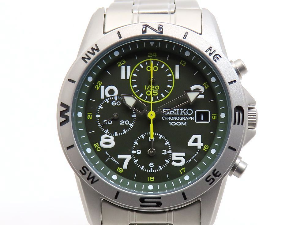 SEIKO クォーツクロノグラフ 時計 楽天市場】【SEIKO】【海外モデル】セイコー『クロノグラフ』SKS587P1