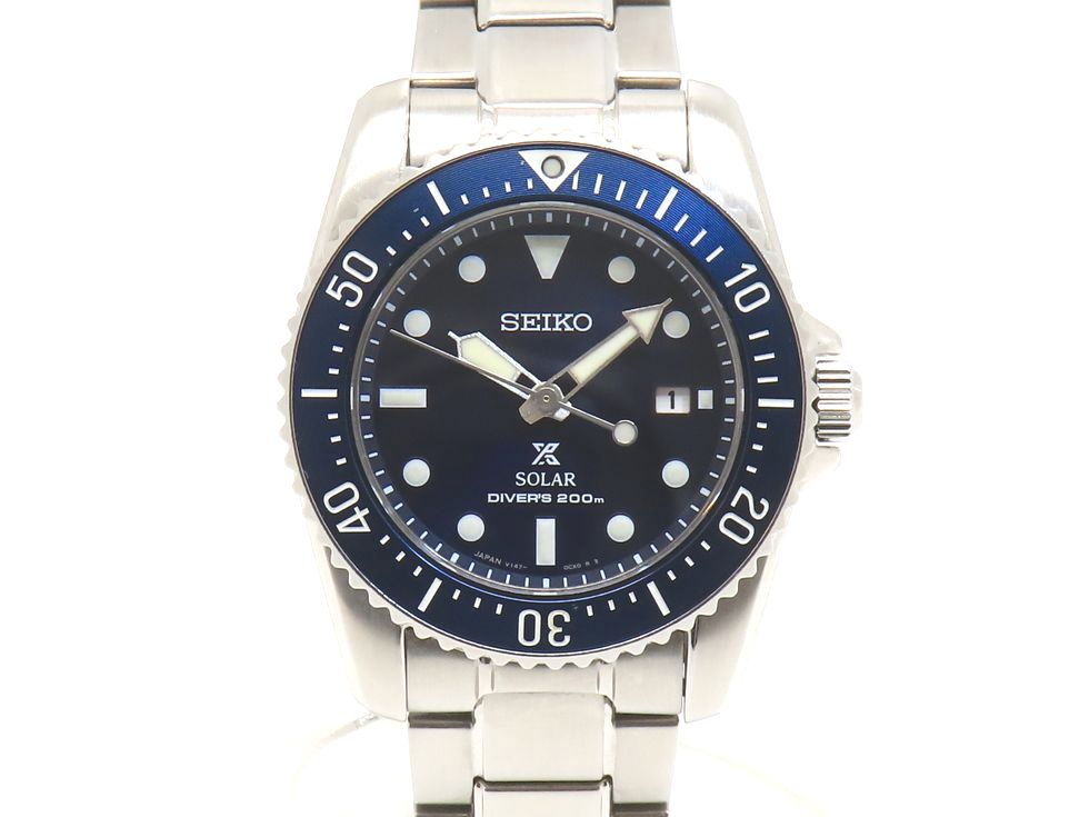 【極上美品】SEIKO PROSPEX SBDN075/V147-0CS0タグ付 SEIKO】セイコー プロスペックス SBDN075 V147-0CS0 腕時計 SS/ラバー
