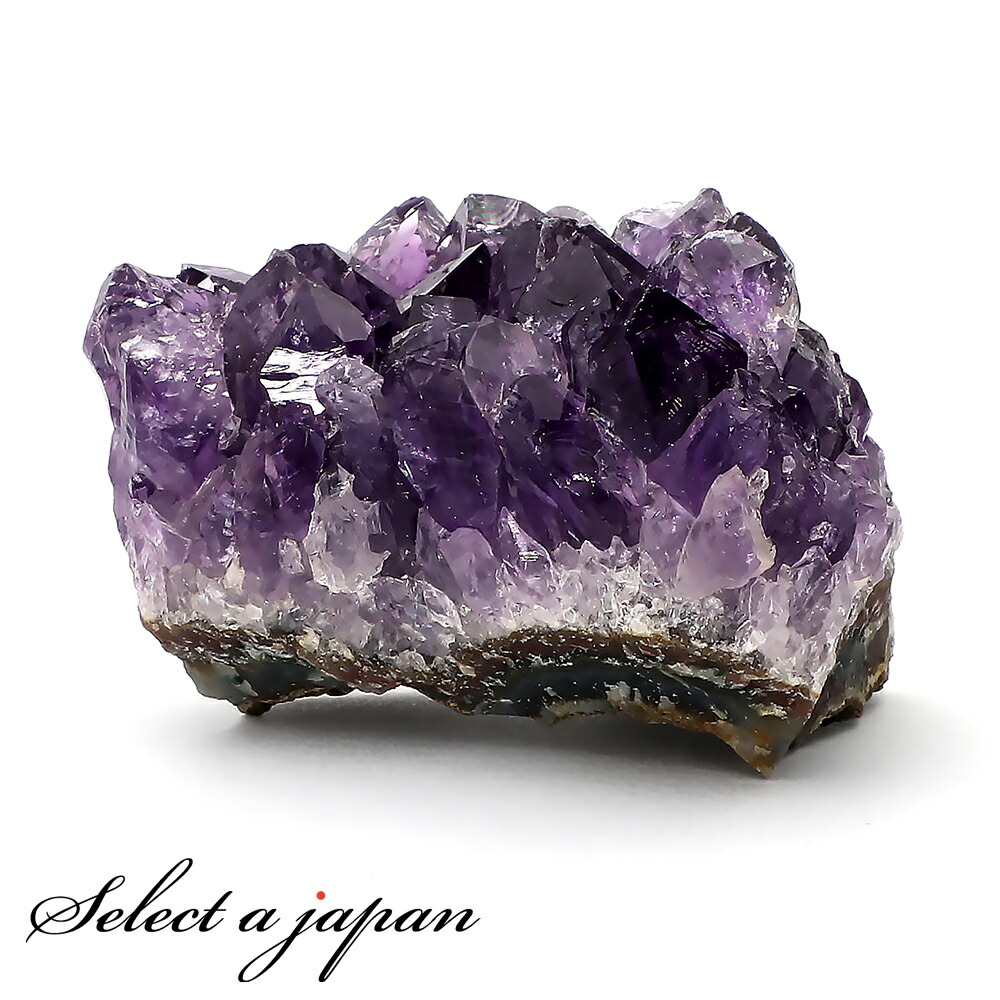 楽天市場】【40〜60g】カメルーン産 アメジスト ミニ クラスター 原石
