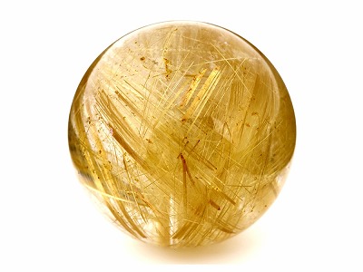 1点もの 現品」 1粒売り ゴールドルチルクォーツ 21mm パワーストーン