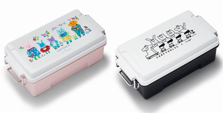 楽天市場】クラフトホリック 入れ子式ランチボックス（3 in lunch box