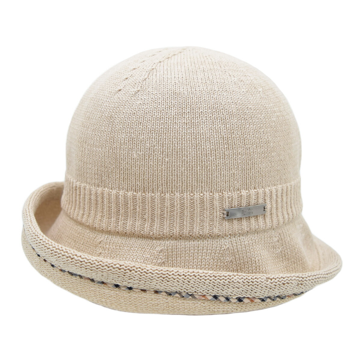 レディース ハット ダックス DAKS 国産 日本製 UV 40代 50代 ベージュ 婦人 母の日 UVカット 帽子 春夏 DL313【対応 送料無料】