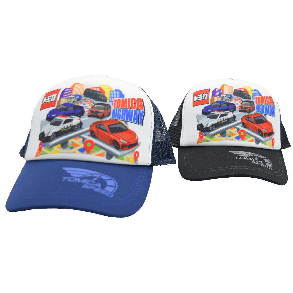 楽天市場】TM【トミカ 1970 キッズ メッシュ キャップ 自動車 ブルー
